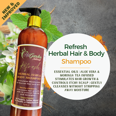 Herbal Essential Oil Infused Shampoo