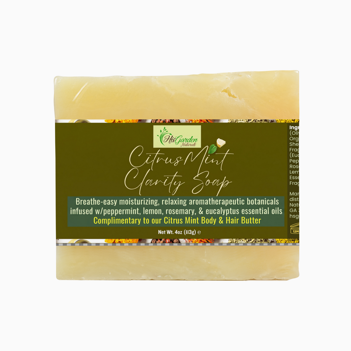 Citrus-Mint Clarity Soap