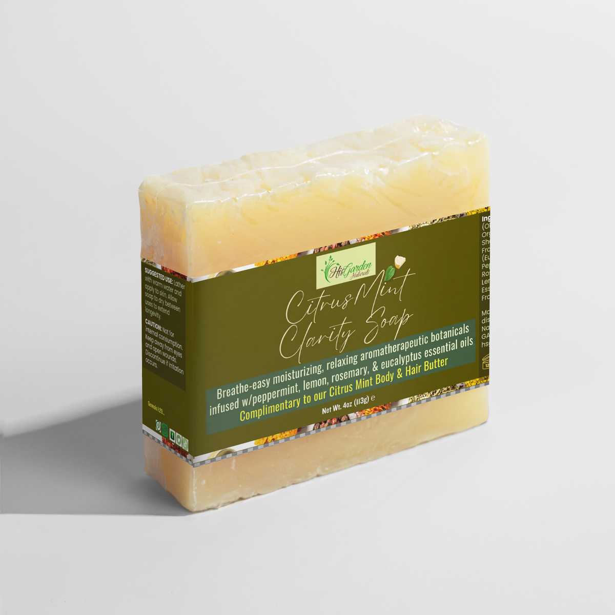 Citrus-Mint Clarity Soap
