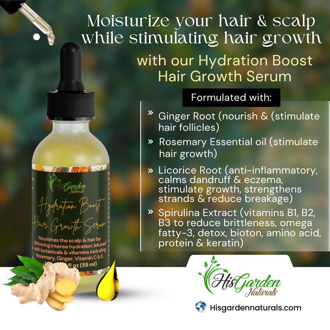 Hydration Boost Hair Growth Serum