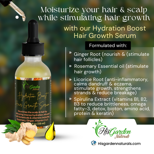 Hydration Boost Hair Growth Serum