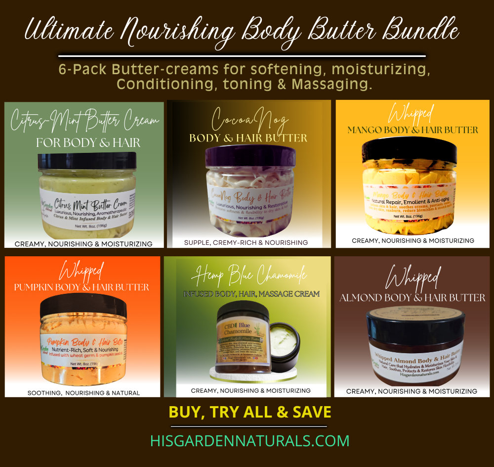 (6-Pack) Ultimate Nourishing Body Butter Bundle