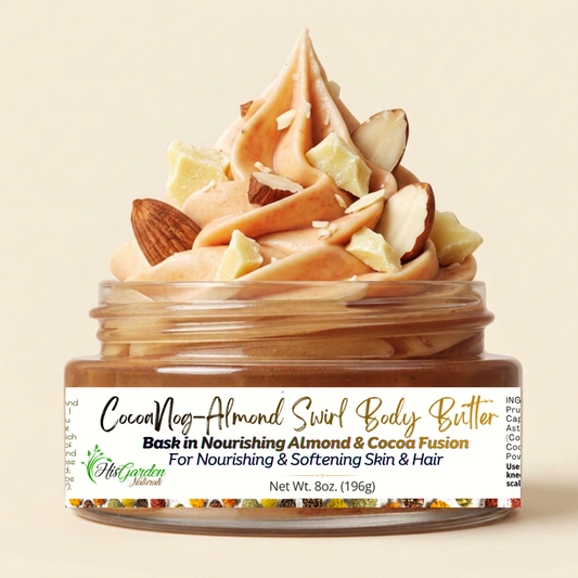 NEW! CocoaNog-Almond Swirl Body Butter