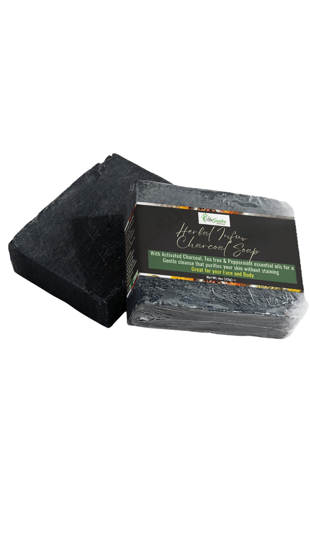Herbal Infused Charcoal Soap