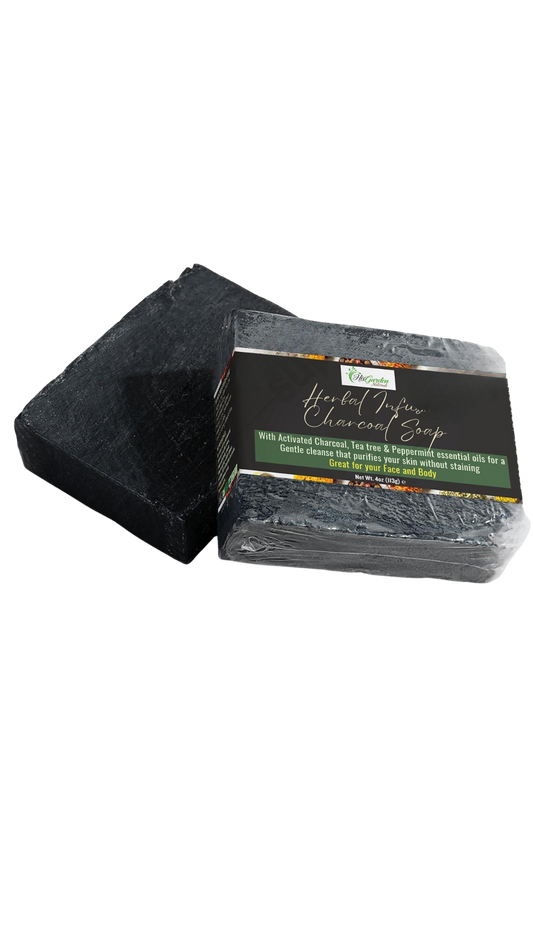Herbal Infused Charcoal Soap