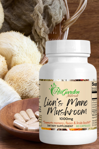 Lion's Mane Mushroom Extract Capsules