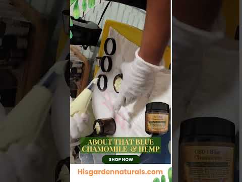 CBD Blue Chamomile Massage, Body & Hair Butter (4oz.)