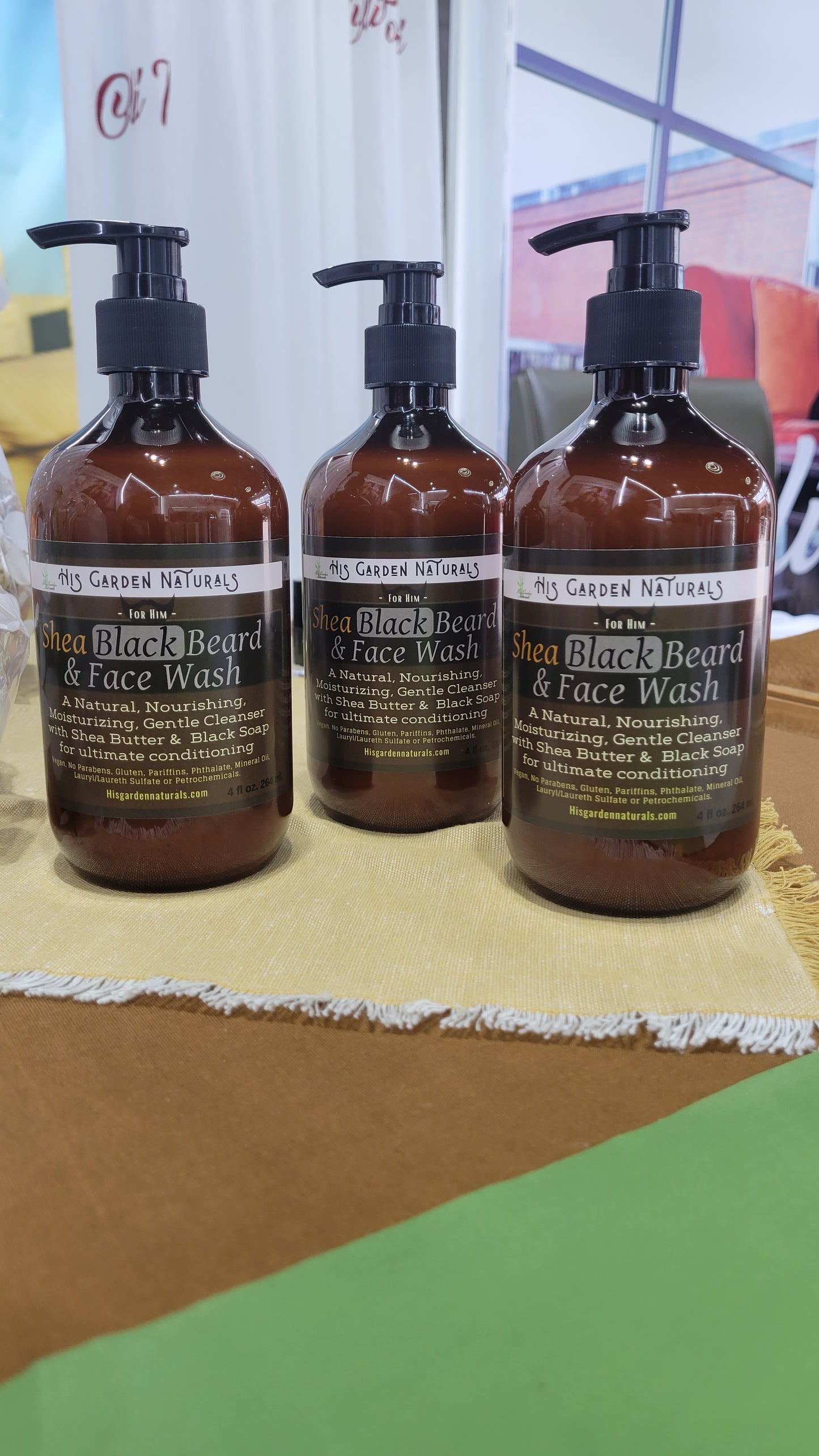 	SheaBlack Beard & Face Wash