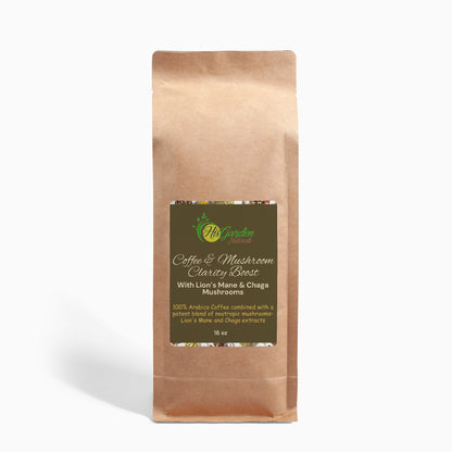 Coffee & Mushroom Clarity Boost- Lion’s Mane & Chaga 16oz