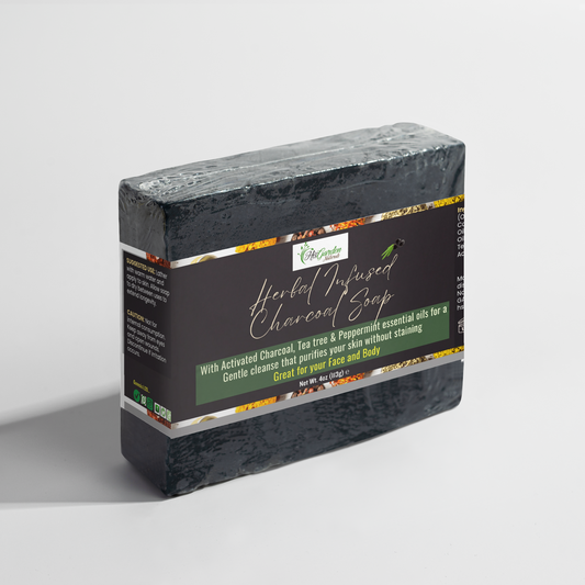 Herbal Infused Charcoal Soap