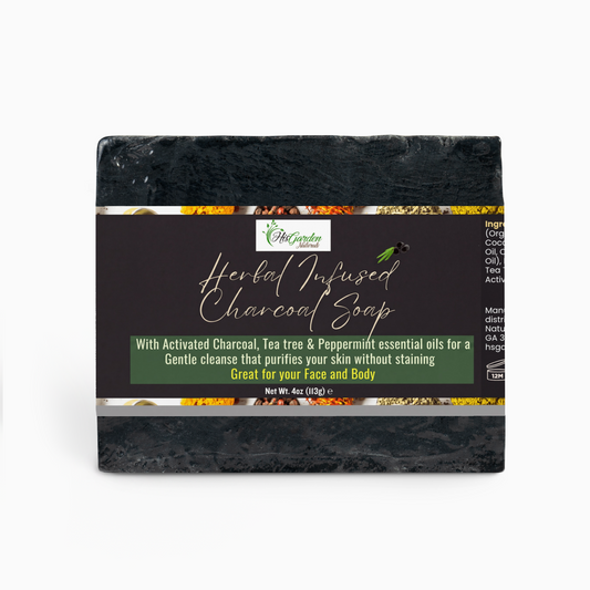 Herbal Infused Charcoal Soap