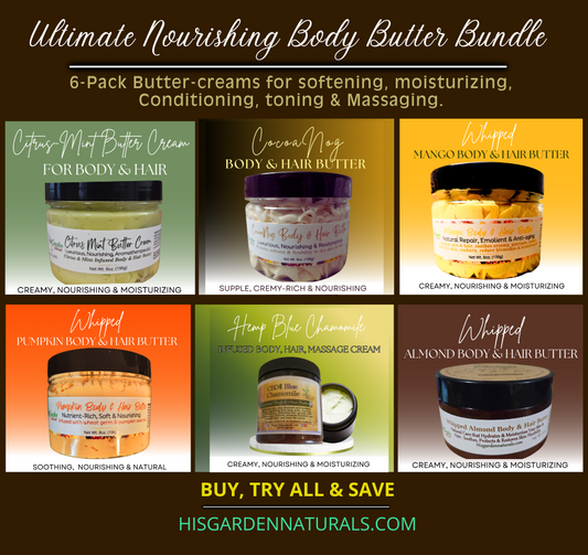 (6-Pack) Ultimate Nourishing Body Butter Bundle