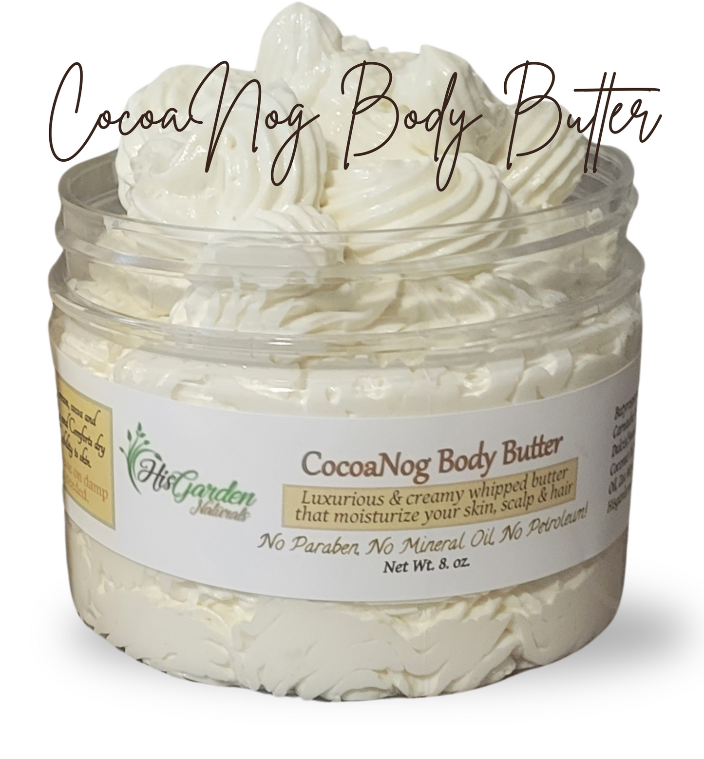 CocoaNog Body & Hair Butter (8oz)