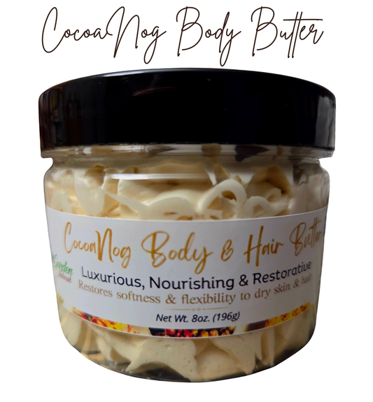 CocoaNog Body & Hair Butter (8oz)