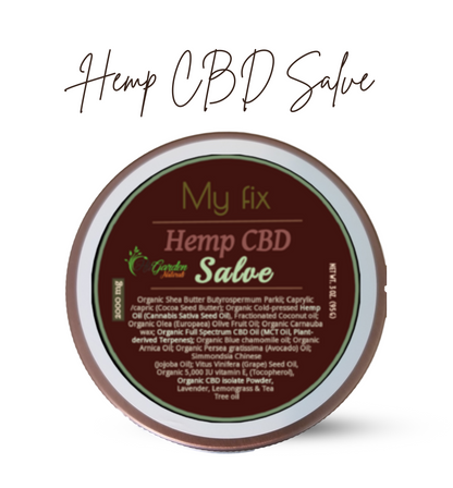 My Fix CBD Salve (1000mg or 2000mg) $65 - $80.00