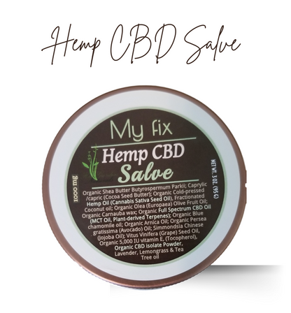 My Fix CBD Salve (1000mg or 2000mg) $65 - $80.00