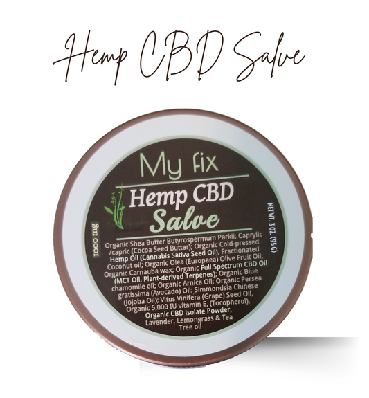 My Fix CBD Salve (500mg or 1000mg $65.00)