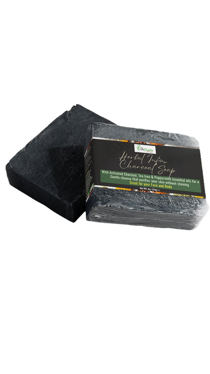 Herbal Infused Charcoal Soap
