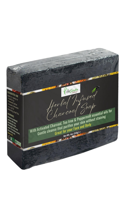 Herbal Infused Charcoal Soap