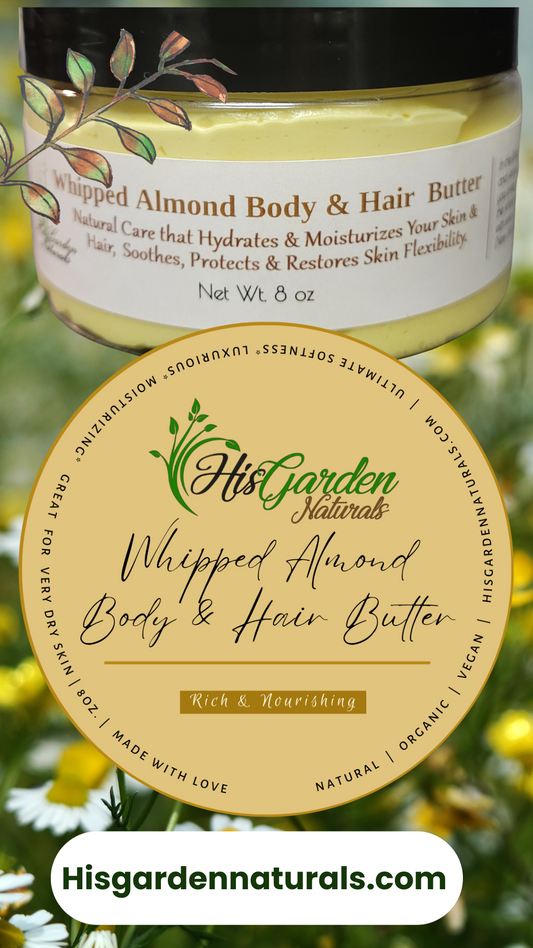 Whipped Almond Body Butter (8oz.)