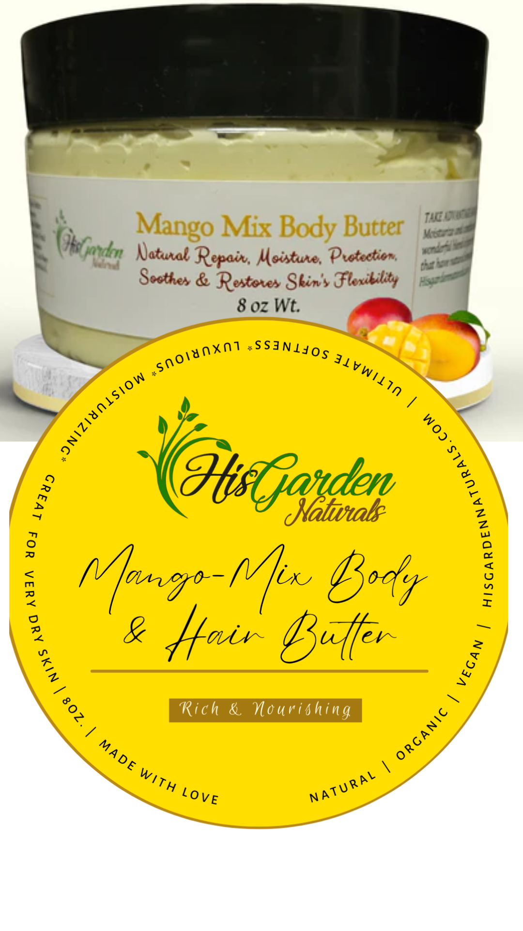 Mango Mix Body Butter (8oz)