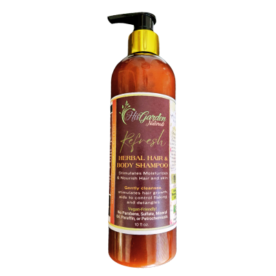 Refresh Herbal Hair & Body Shampoo