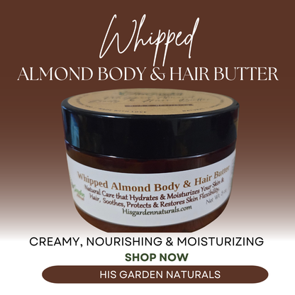 Whipped Almond Body Butter (8oz.)