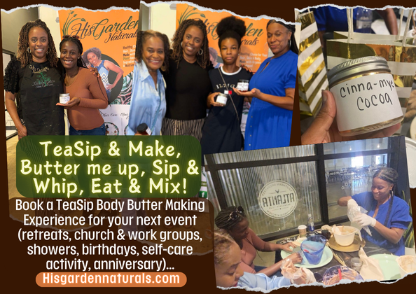 TeaSip & Whip Body Butter Experience!