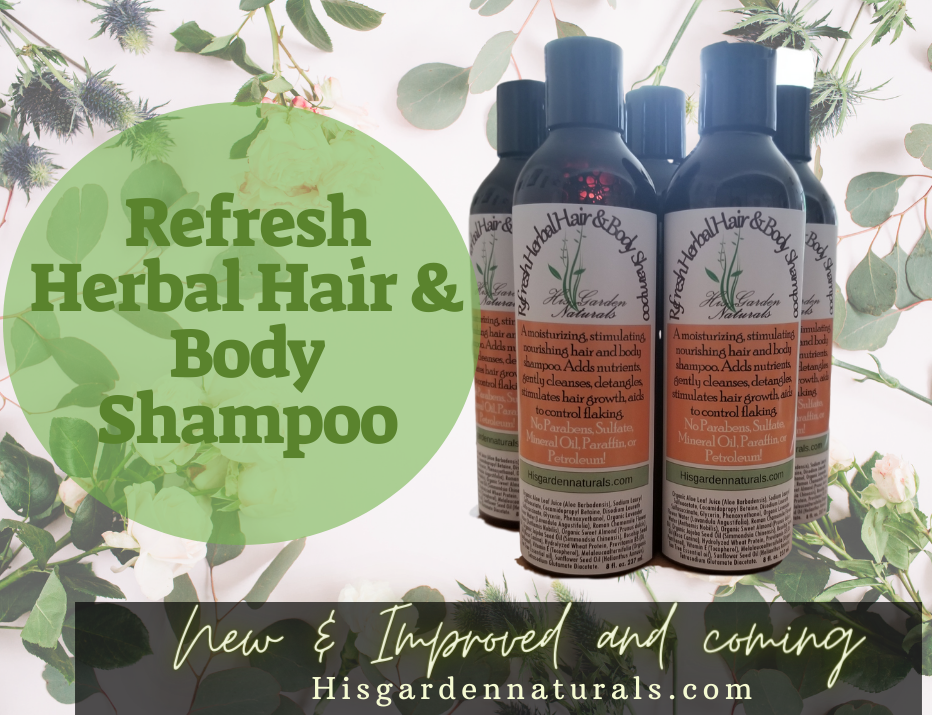 Refresh Herbal Hair & Body Shampoo