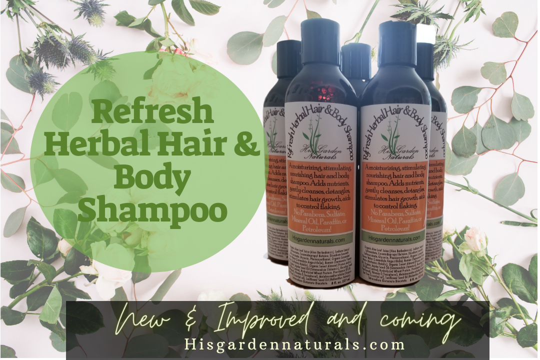 Refresh Herbal Hair & Body Shampoo